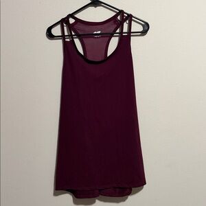 Women’s Avia plus sized plum exercise tank top
